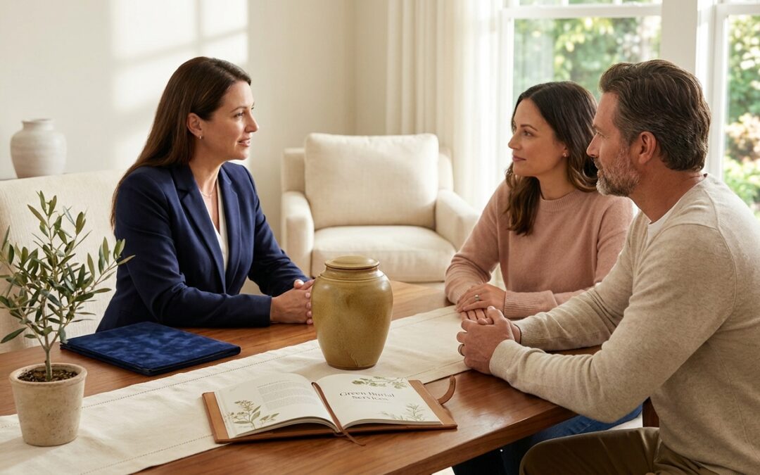 Services For Arranging A Green Burial Of Cremated Remains.